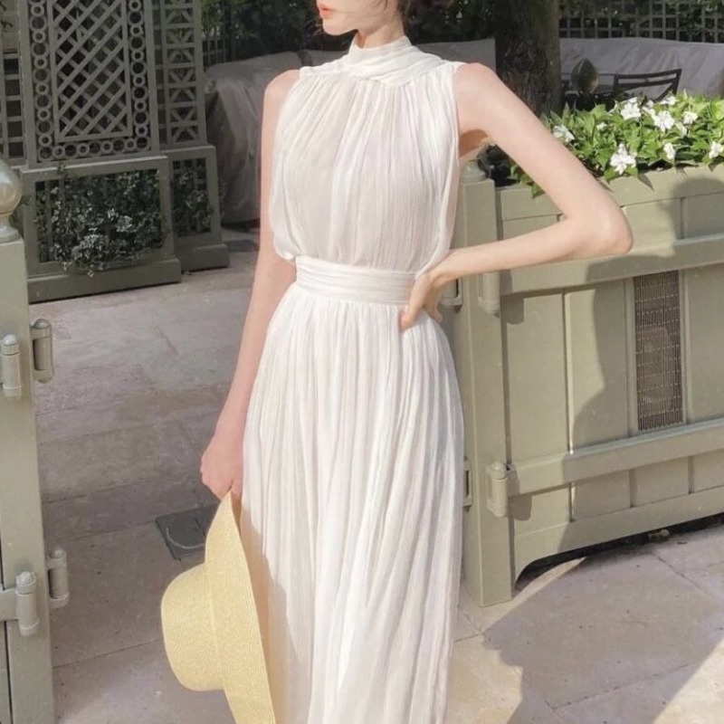 Đầm Sát Nách Thời Trang Thanh Lịch Dành Cho Nữ