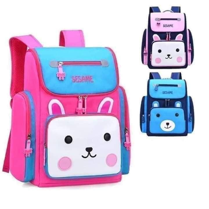 BALO ĐI HỌC CHỐNG GÙ HÌNH THỎ PHÁT QUANG CHO BÉ