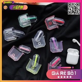 Case AirPods 1/2 trong suốt chống shock