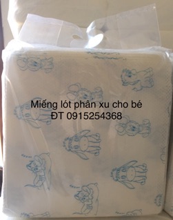 500 gam miếng lót phân xu cho bé ( khoảng 93 miếng)