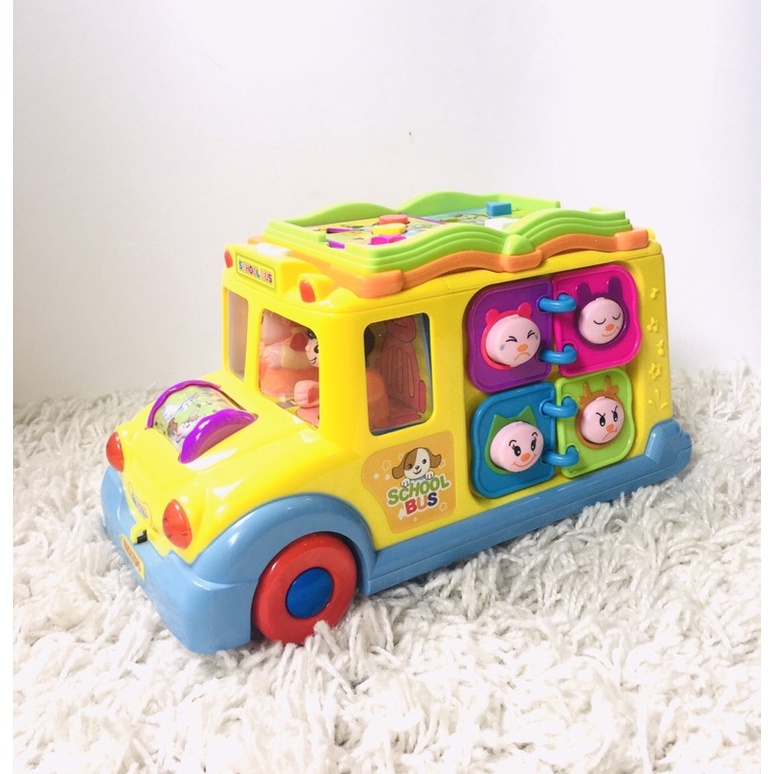 Xe buýt bin Hola toys.Đồ chơi thông minh 796