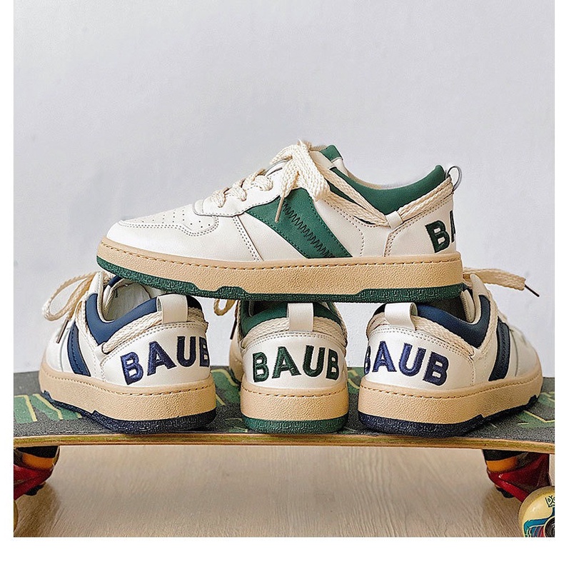 Giày sneaker thể thao da nam cao cấp, đế cao su non đi cực êm phong cách trẻ trung năng động - G09