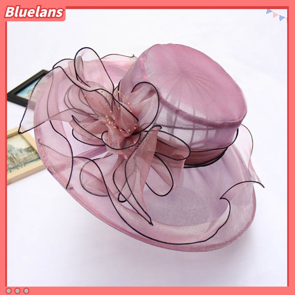 Mũ Chống Nắng Mỏng Nhẹ In Họa Tiết Hoa Xinh Xắn Thiết Kế Điều Chỉnh Được Thời Trang Đi Biển 48h