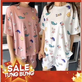 Sét đồ bộ thun lửng oversize siêu hot