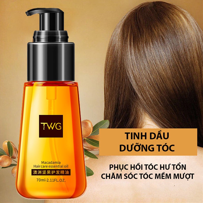 Dầu Dưỡng Tóc Serum Dưỡng Tóc Giúp Tóc Mềm Mượt Chống Rụng Tóc Dành Cho Tóc Hư Tổn Uốn Nhuộm Xoăn Xù