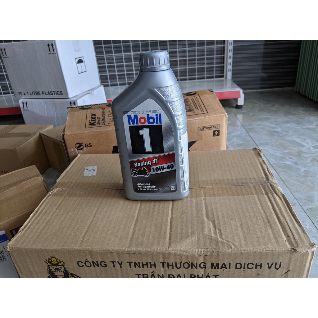 Mobil 1 Racing 4T 10W40 1L nhớt tổng hợp