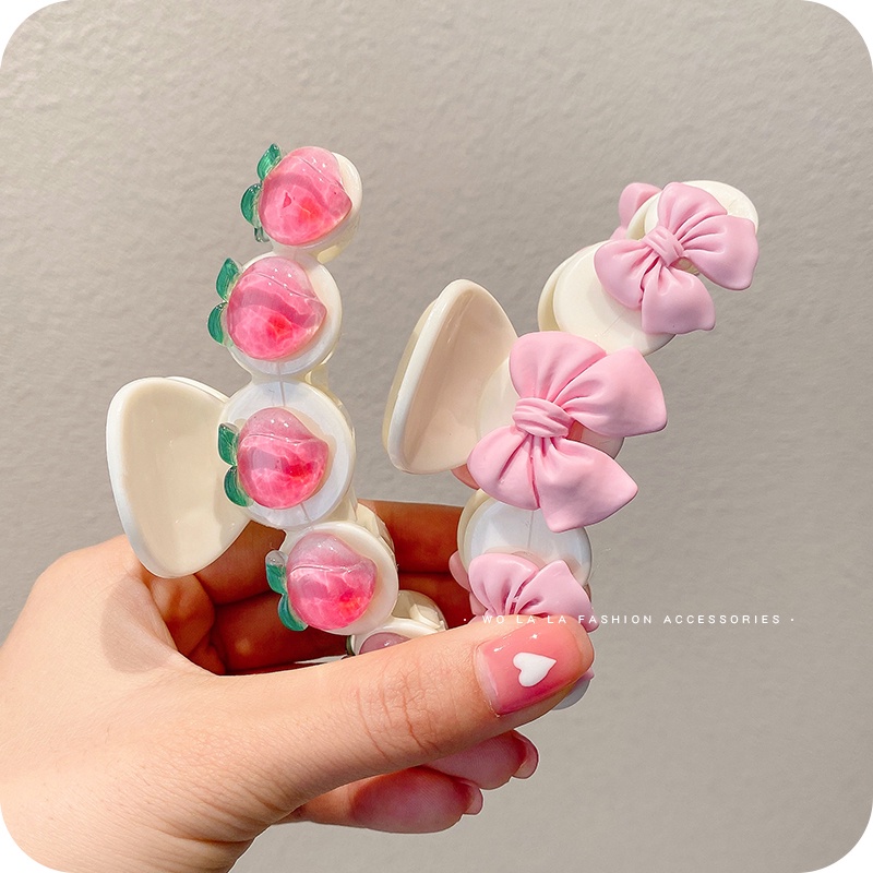 Kẹp Tóc Cỡ Lớn Thiết Kế Dễ Thương Thời Trang Mùa Xuân Cho Nữ