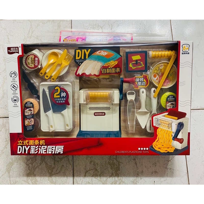 💥Bộ máy làm mì từ đất nặn