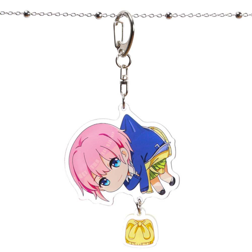 Móc Khóa Hoạt Hình Bằng Acrylic Hình Nhân Vật Nakano Miku Yotsuba Itsuki Quintessential Nakano Ichika