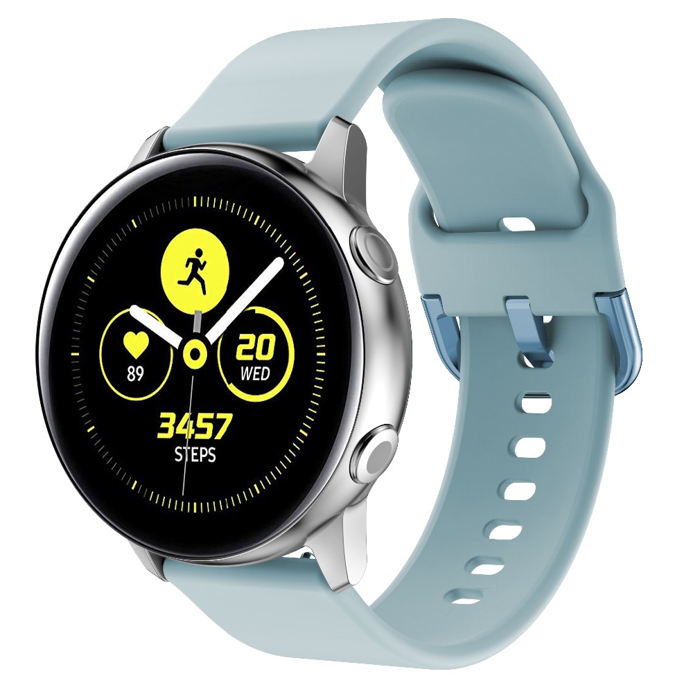 Dây đeo bằng silicon 20mm cho đồng hồ thông minh Samsung Galaxy Active 2/1 (40mm/44mm)