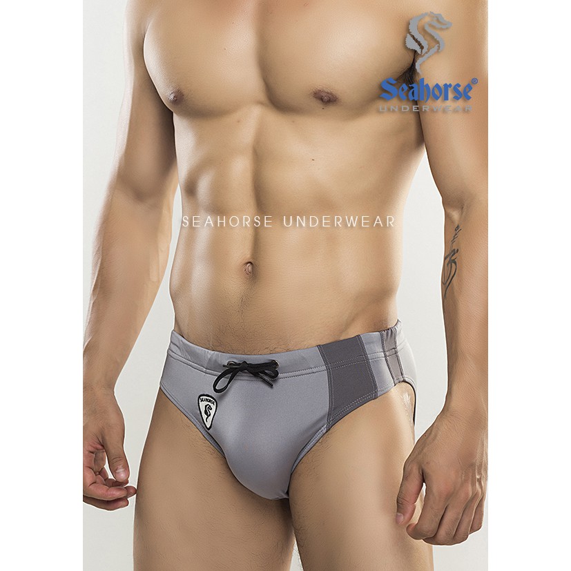 Quần bơi Nam dáng bikini có dây rút, hoạt động thoải mái dưới nước  SW005 Seahorse