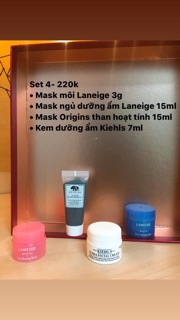 Các set sản phẩm mini đồng giá 220k
