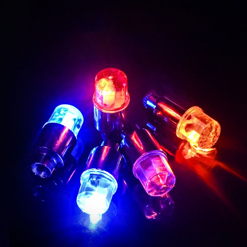 Đèn LED gắn van bánh xe hơi xe đạp xe máy tiện dụng