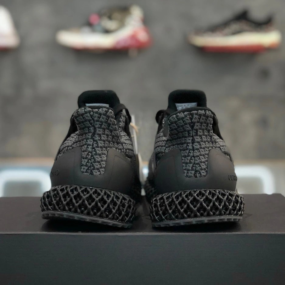Giày chính hãng adias Ultra 4D 5.0 'Black Carbon' - G58160