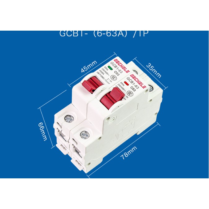 Aptomat đảo chiều, Cầu dao đảo chiều 16A- 63A