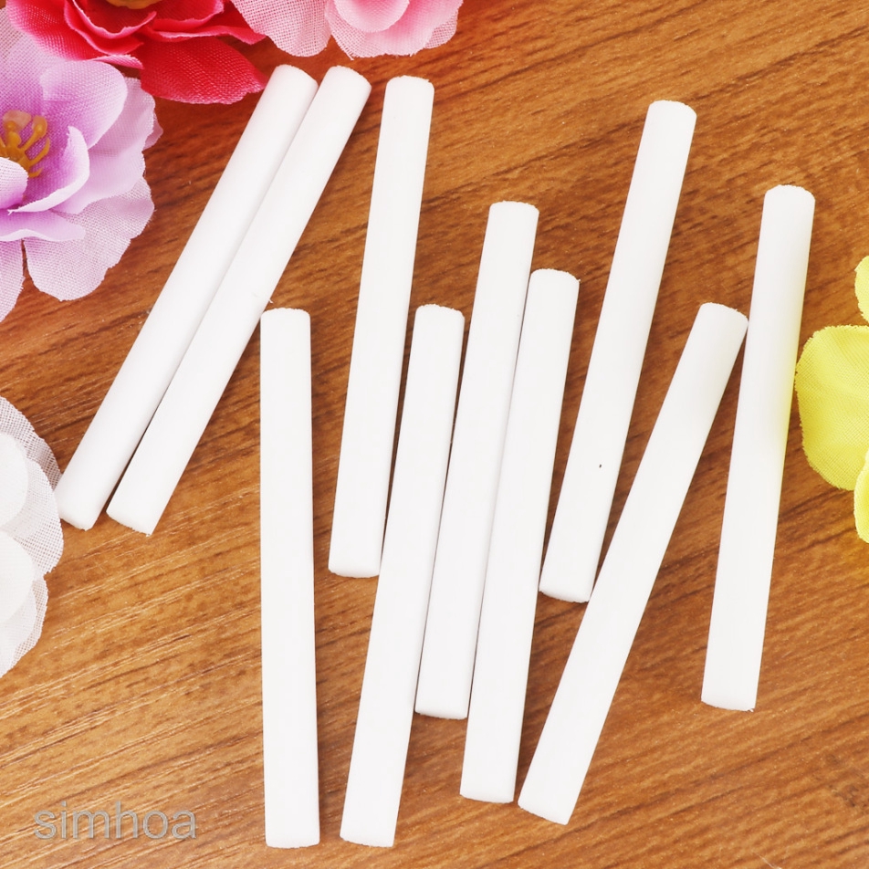 Set 10 Que Bông Cotton Lọc Tạo Độ Ẩm Không Khí Tiện Dụng