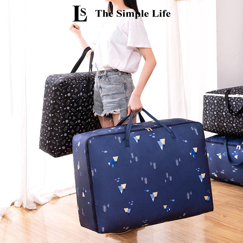 Túi đựng chăn màn, combo 3 túi đựng quần áo, chăn màn chống thấm nước, túi bảo quản, cất chăn mền quần áo [CHÍNH HÃNG]