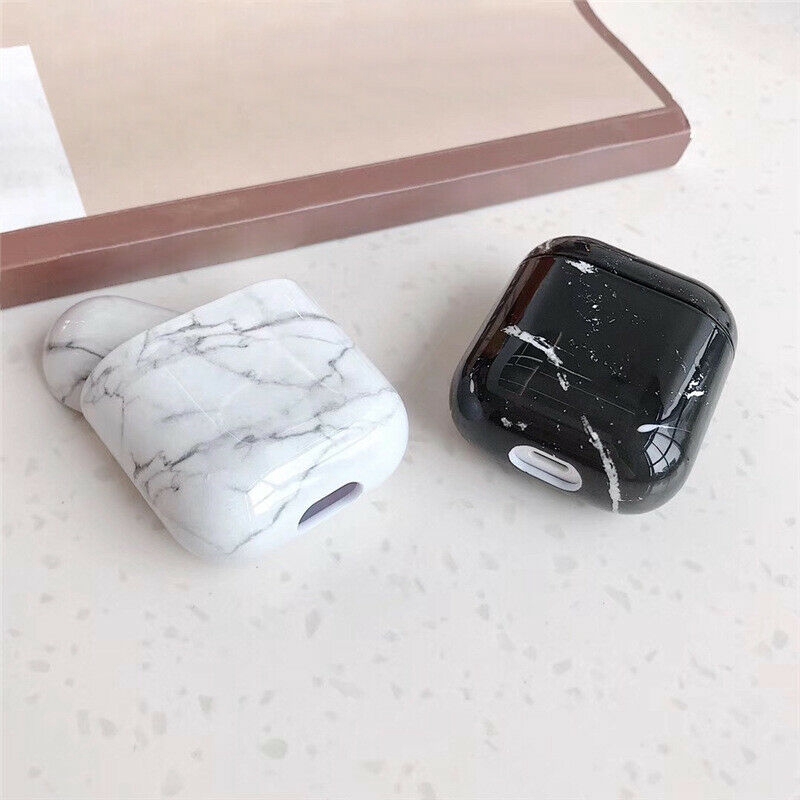 Túi đựng tai nghe Airpods họa tiết đá cẩm thạch