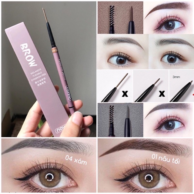 [XẢ HÀNG MUA 2 TẶNG 1] Chì kẻ chân mày siêu mảnh Novo | BigBuy360 - bigbuy360.vn