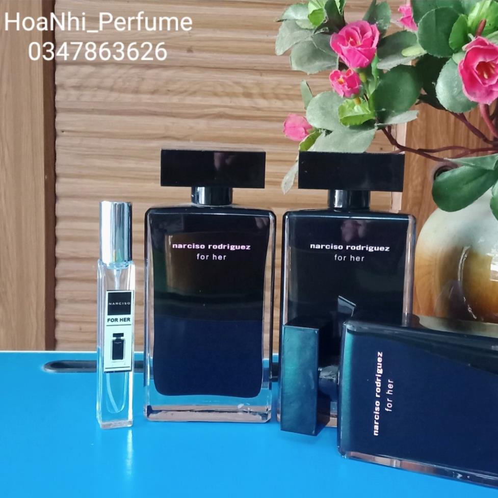Mẫu thử 10ml Narciso Rodriguez for Her EDT | Nước hoa nữ .