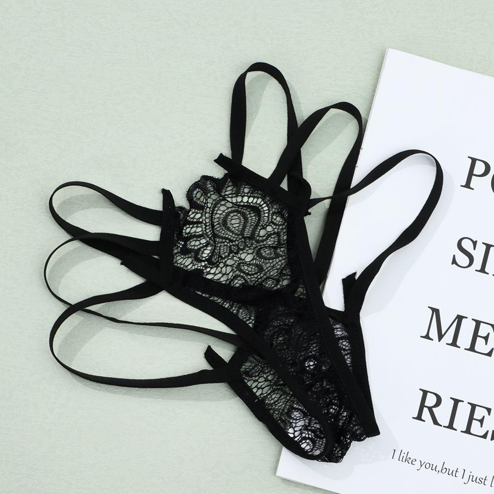 Bộ Đồ Lót Ôm Dáng Phối Dây Chéo Hở Lưng Thời Trang Gợi Cảm Cho Nữ