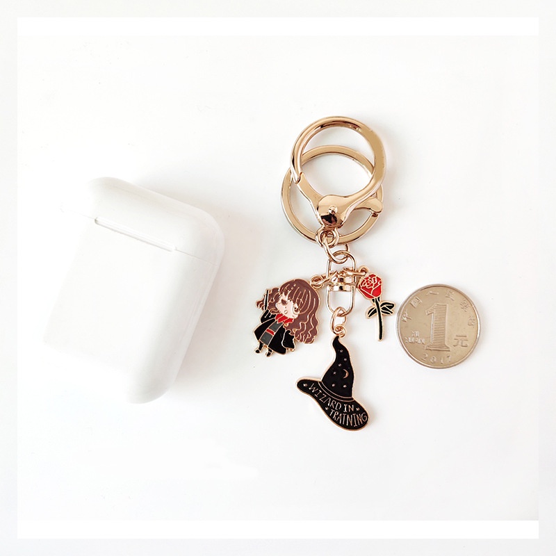 Móc Khóa Hình Quyển Sách Ma Thuật Sáng Tạo