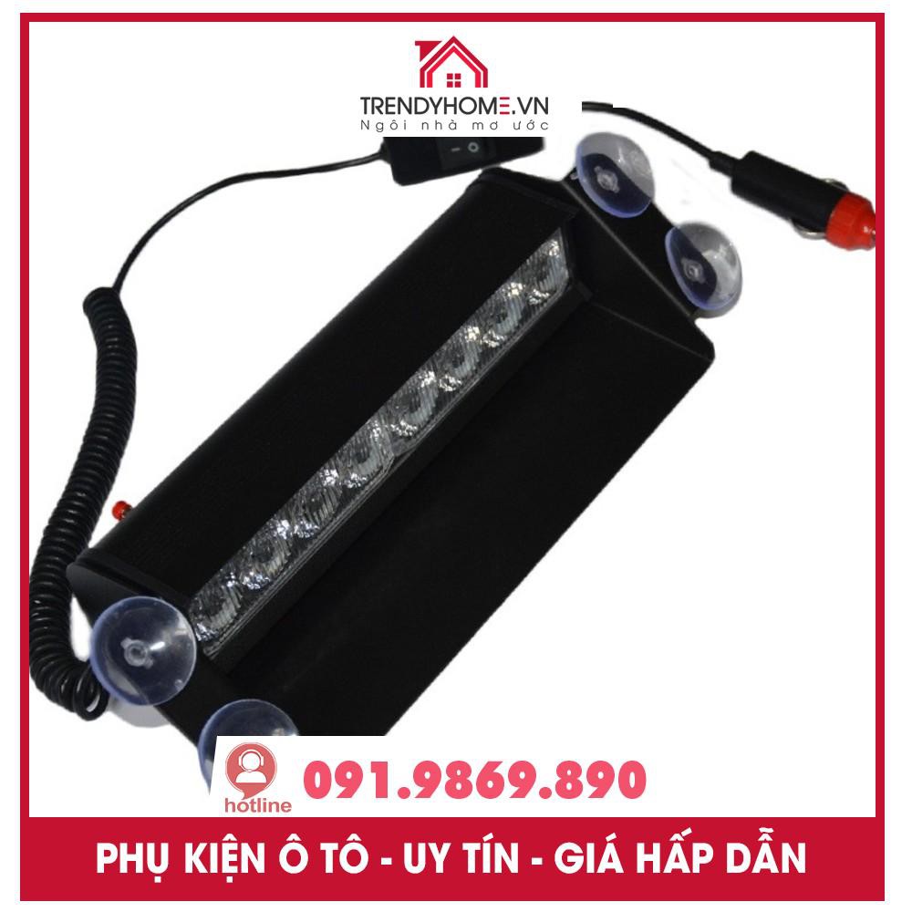 Đèn Led chớp xanh đỏ để taplo xe hơi, đèn nháy xin vượt ô tô,bản cao cấp công suất lớn vỏ bằng kim loại 🎁