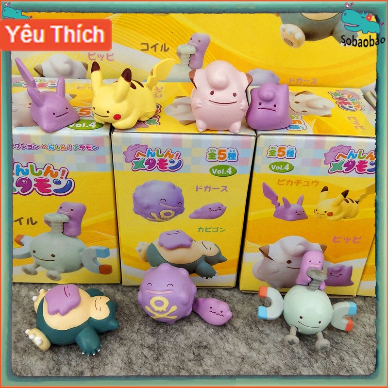Mô Hình Đồ Chơi Nhân Vật pokemon 5 Loại