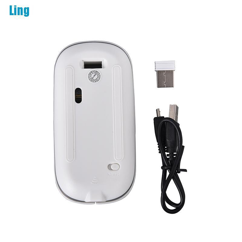 Chuột Quang Không Dây USB 2.4ghz Siêu MỏNg Không Gây TiếNg ỒN