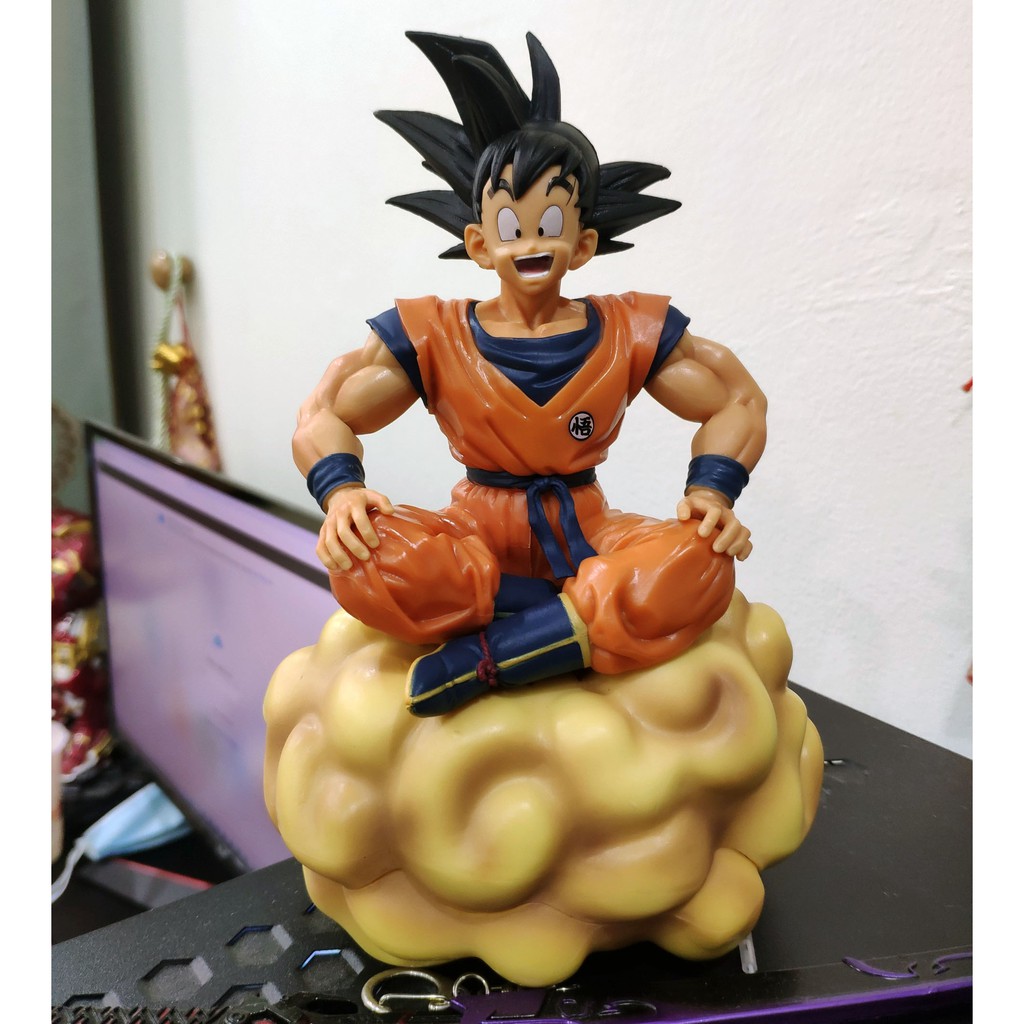 [22cm-800g] mô hình NHÂN VẬT goku cưỡi cân đâu vân songoku FIGURE DRAGONBALL dragon ball cầm ngọc rồng mo hinh cỡ lớn