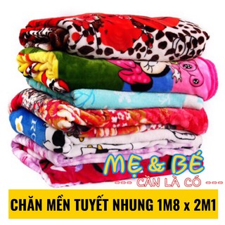 Chăn Bông Tuyết Nhung Mềm Mại 1M8 x 2M1 ( Loại 1 )