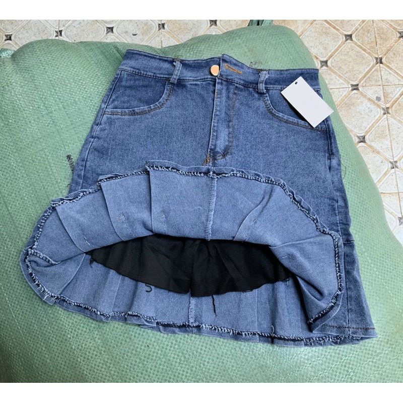 Chân váy jean mềm đuôi cá - CV02 | BigBuy360 - bigbuy360.vn