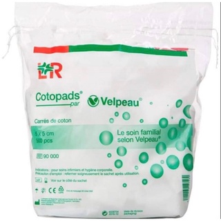 Bông tẩy trang velpeau 500 miếng