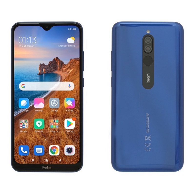 Điện thoại Xiaomi Redmi 8a 2sim ram 4/64G Chính Hãng, Màn hình: IPS LCD, 6.22&quot;, HD+,CPU: Snapdragon 439 8 nhân 5.0 MSP 0