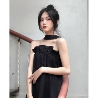 ÂME.STUDIO | Áo dáng quây đen - Joyce Top