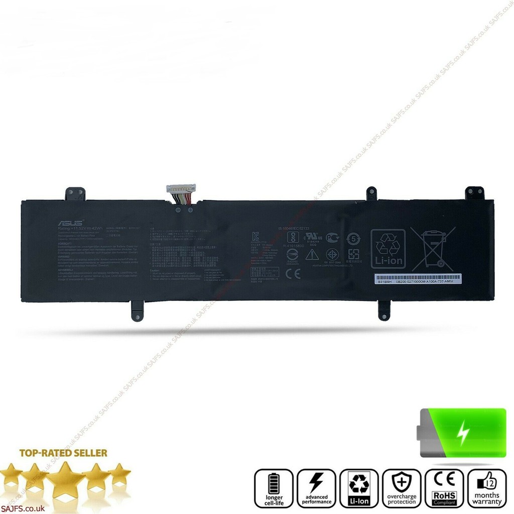 Pin Laptop Asus VivoBook S14 S406UA S410 S4100VN S410U B31N1707