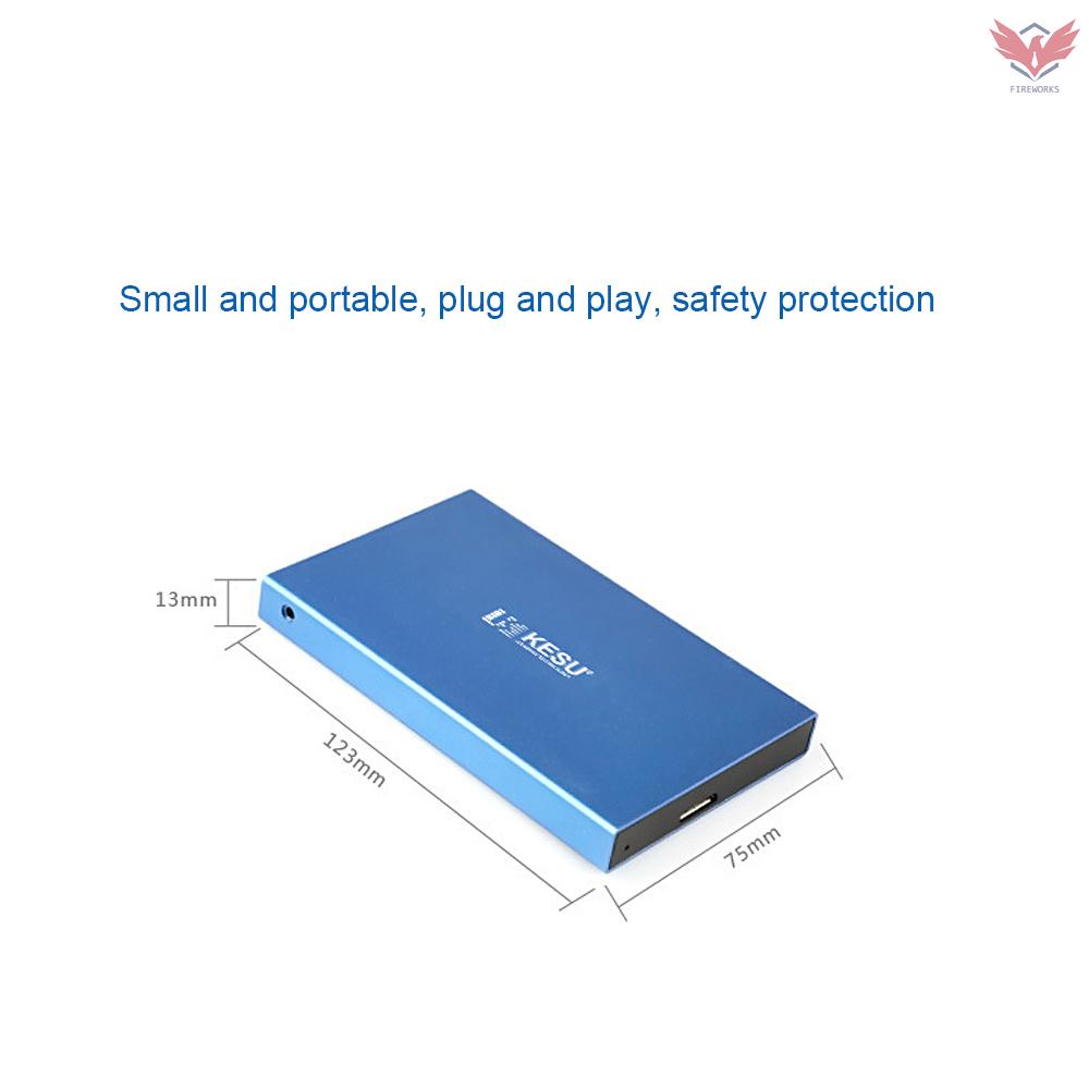 Ổ Cứng Ngoài Usb 3.0 Hdd Hd Cho Pc / Mac 500g | BigBuy360 - bigbuy360.vn