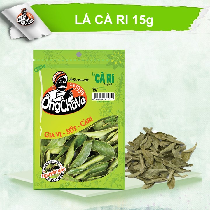LÁ CÀ RI Ông Chà Và 15gram (Curry leaf)