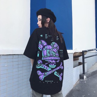 Áo thun BAD HABITS màu tím mecha x , tee local brand bad rabbit habits full tag freesize , ao phông tay lỡ SATO SHOP