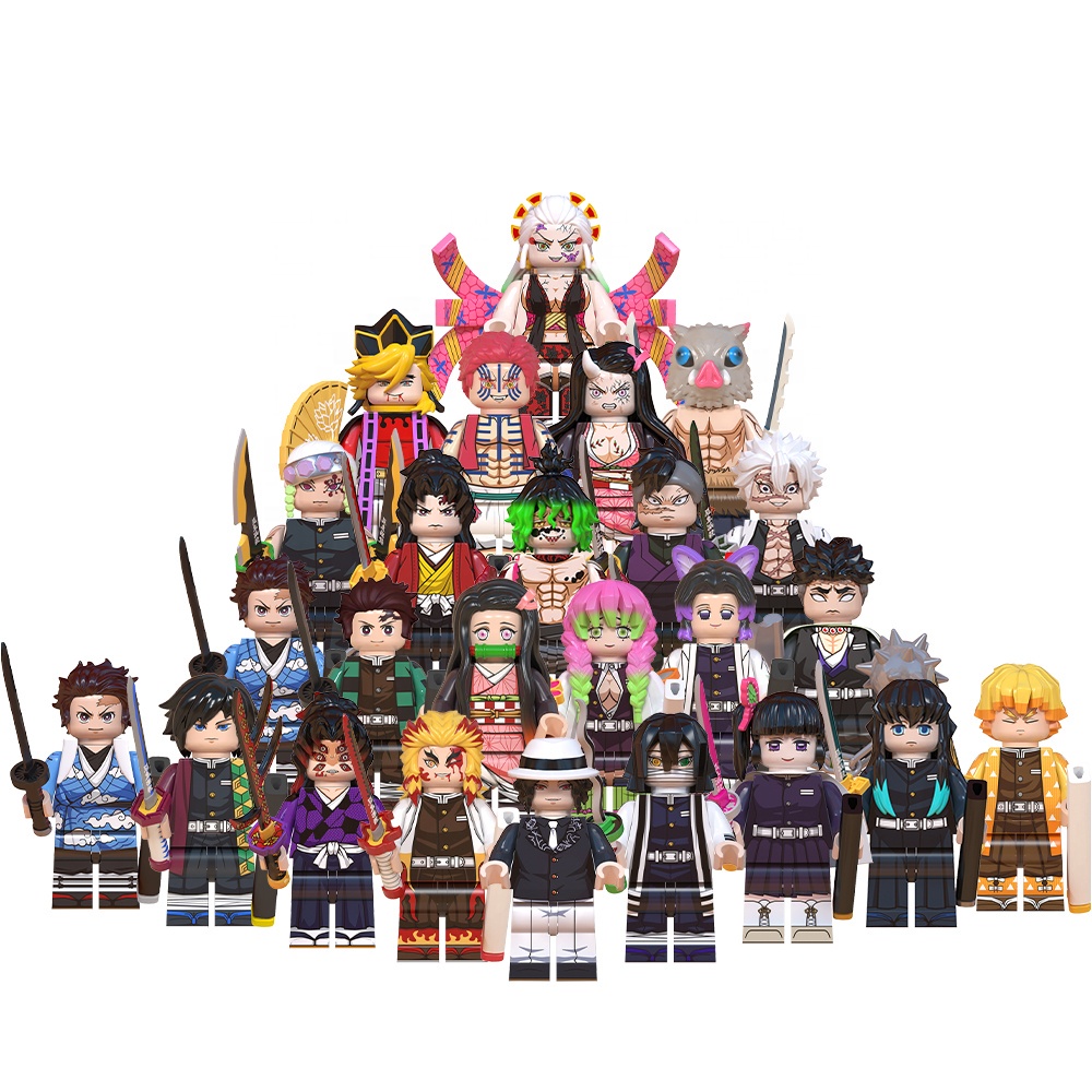 Mô Hình Nhân Vật Phim Demon Slayer WM6138 WM6137 WM6116 Mô Hình Nhân Vật Phim DEMON SLAYER 25 Mẫu Độc Đáo