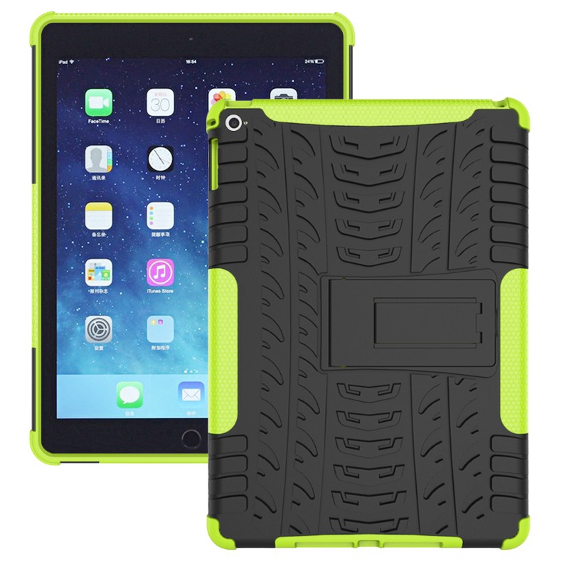 Ốp máy tính bảng kiểu dáng cá tính có giá đỡ cho IPad 6/IPad Air 2 | BigBuy360 - bigbuy360.vn