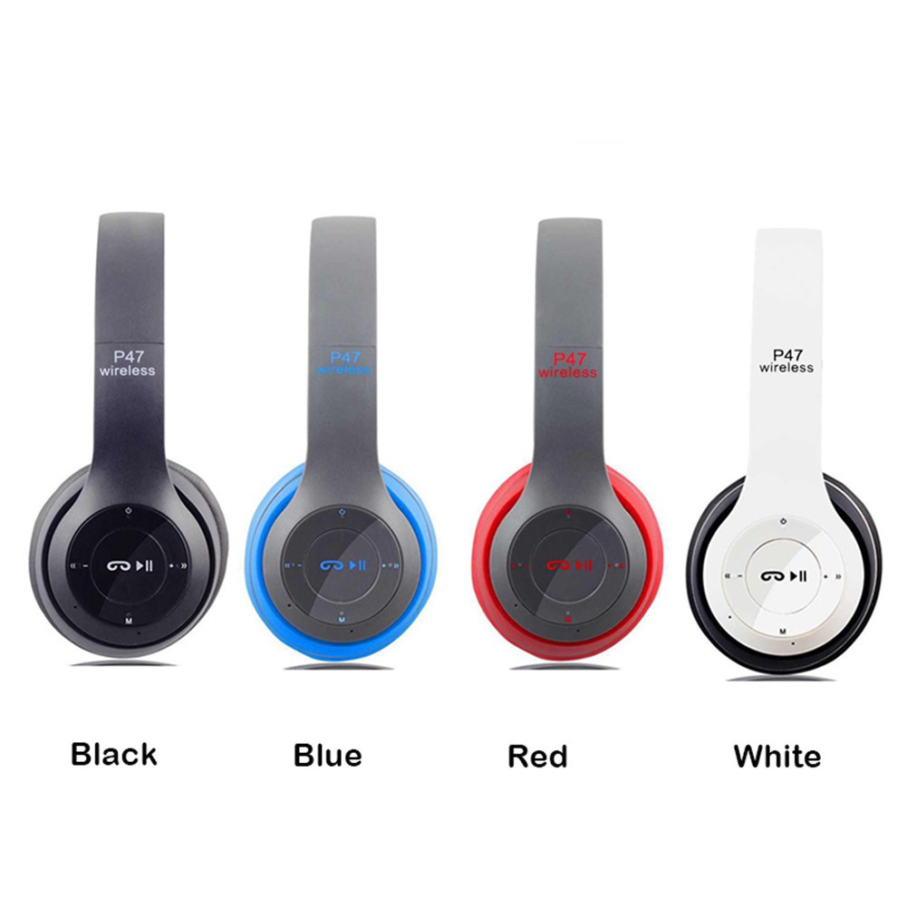 Tai Nghe Không Dây Hel + P47 Kết Nối Bluetooth Âm Thanh Sống Động Chất Lượng Cao