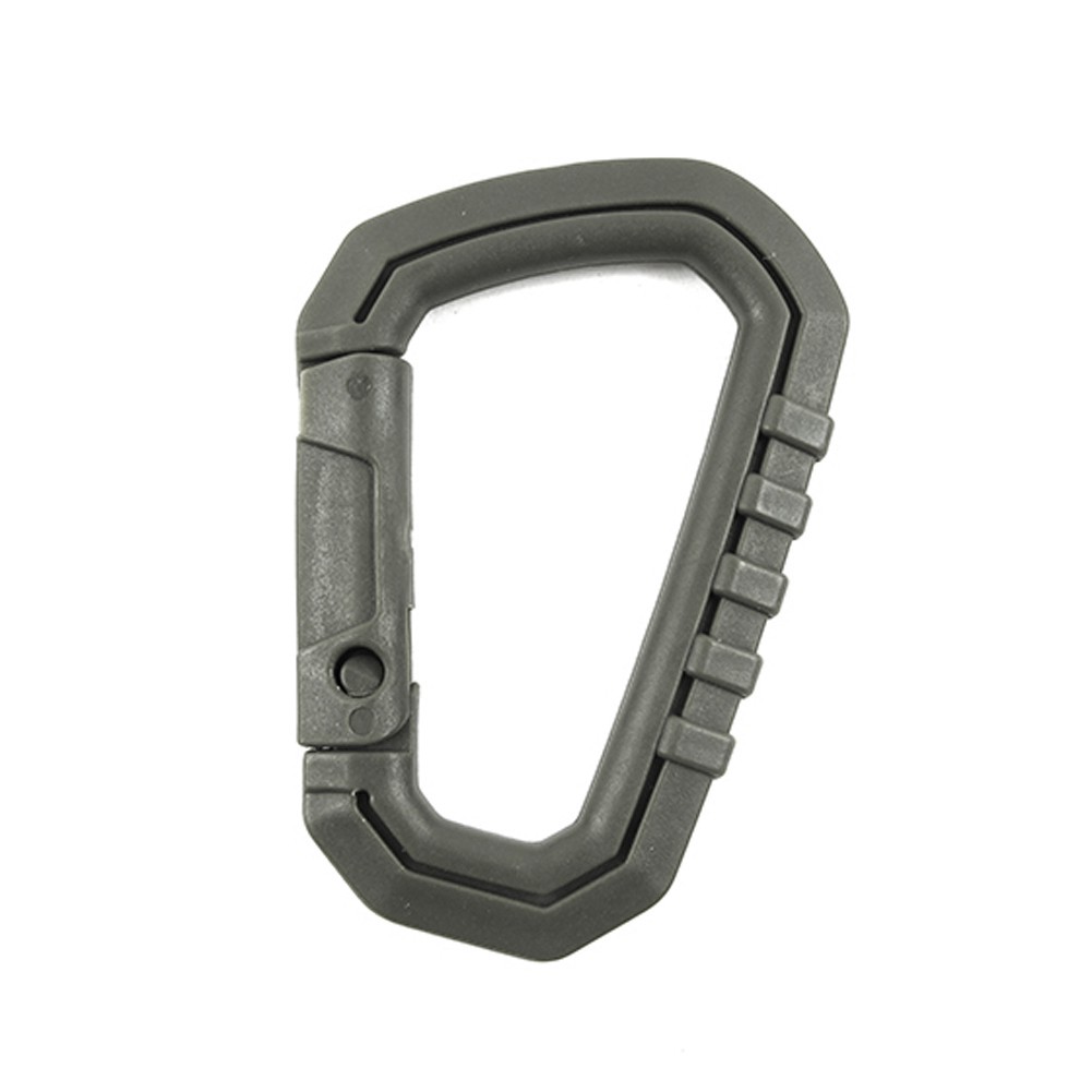 Móc khóa carabiner hình chữ D dùng khi leo núi