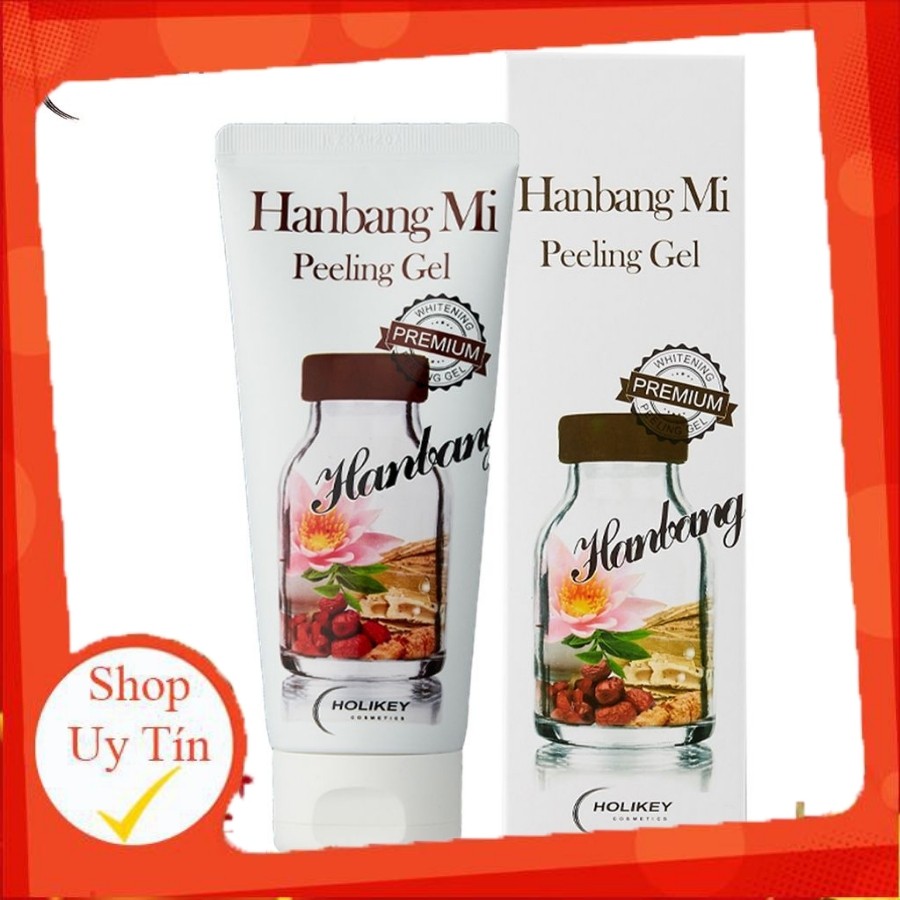 Tẩy Tế Bào Chết Da Mặt Hàn Quốc Tại Nhà Cho Da Dầu Mụn Tự Nhiên Thuốc Bắc La Hán Đông Y Holikey Hanbang Mi Peeling Gel | BigBuy360 - bigbuy360.vn