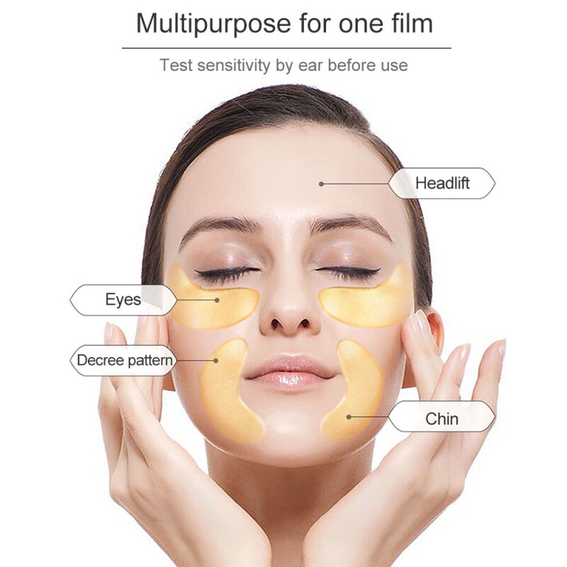 1 Mặt Nạ Mắt Collagen Vàng Chống Lão Hóa Và Quầng Thâm Chăm Sóc Da