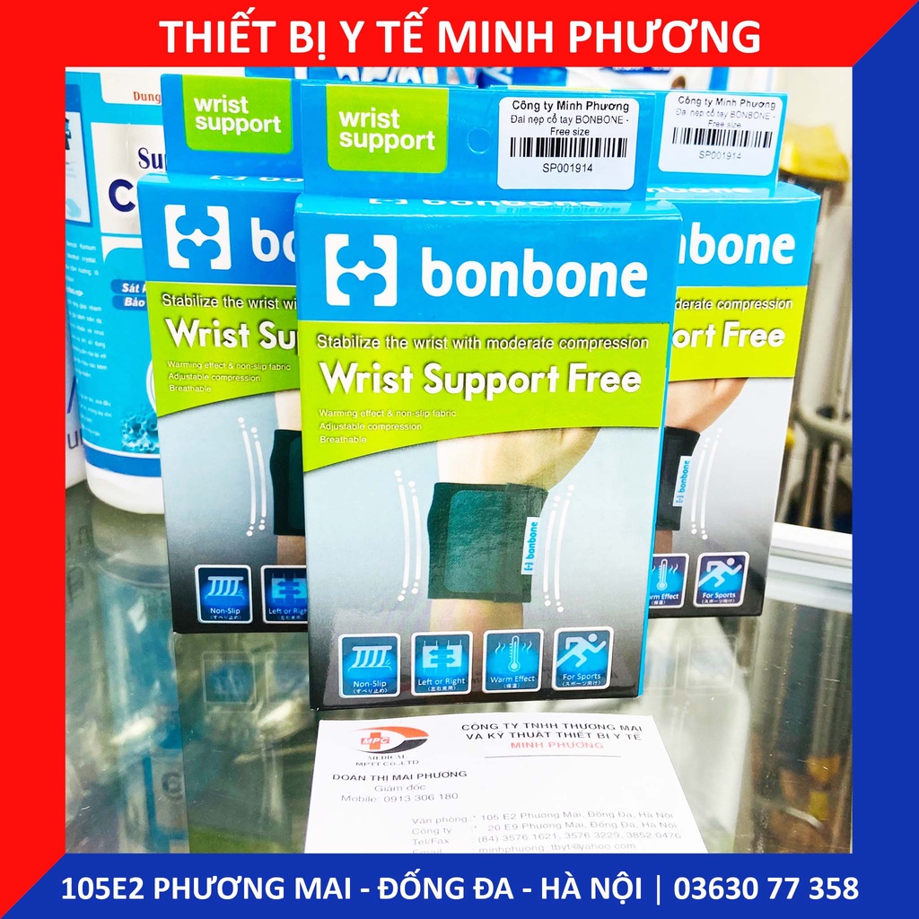Đai nẹp cổ tay BONBONE