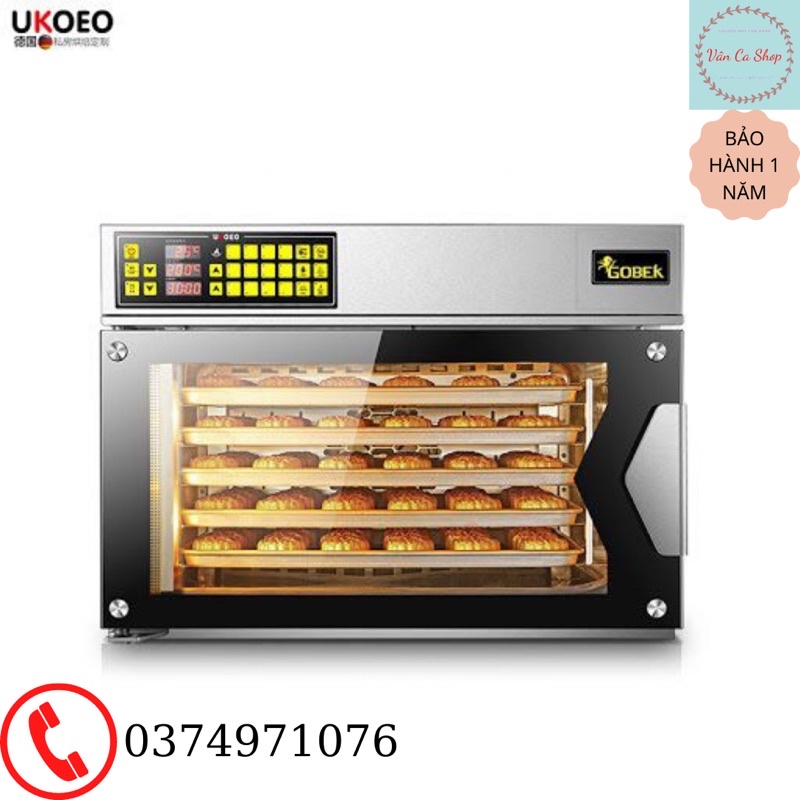 Lò nướng Đối lưu 5 tầng UKOEO GXT95 dung tích 95l ( Khay 40*60cm)