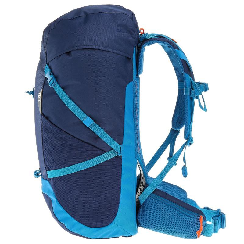 Balo hiking Quechua Forclaz 40 – xanh biển