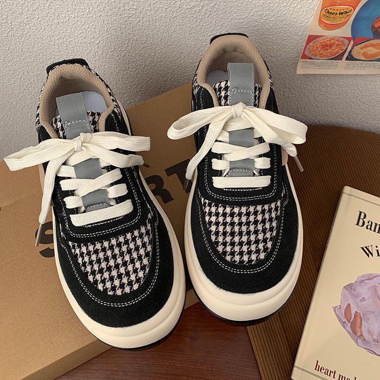 Giày Thể Thao Đế Dày Phong Cách Retro Nhật Bản Cho Nữ