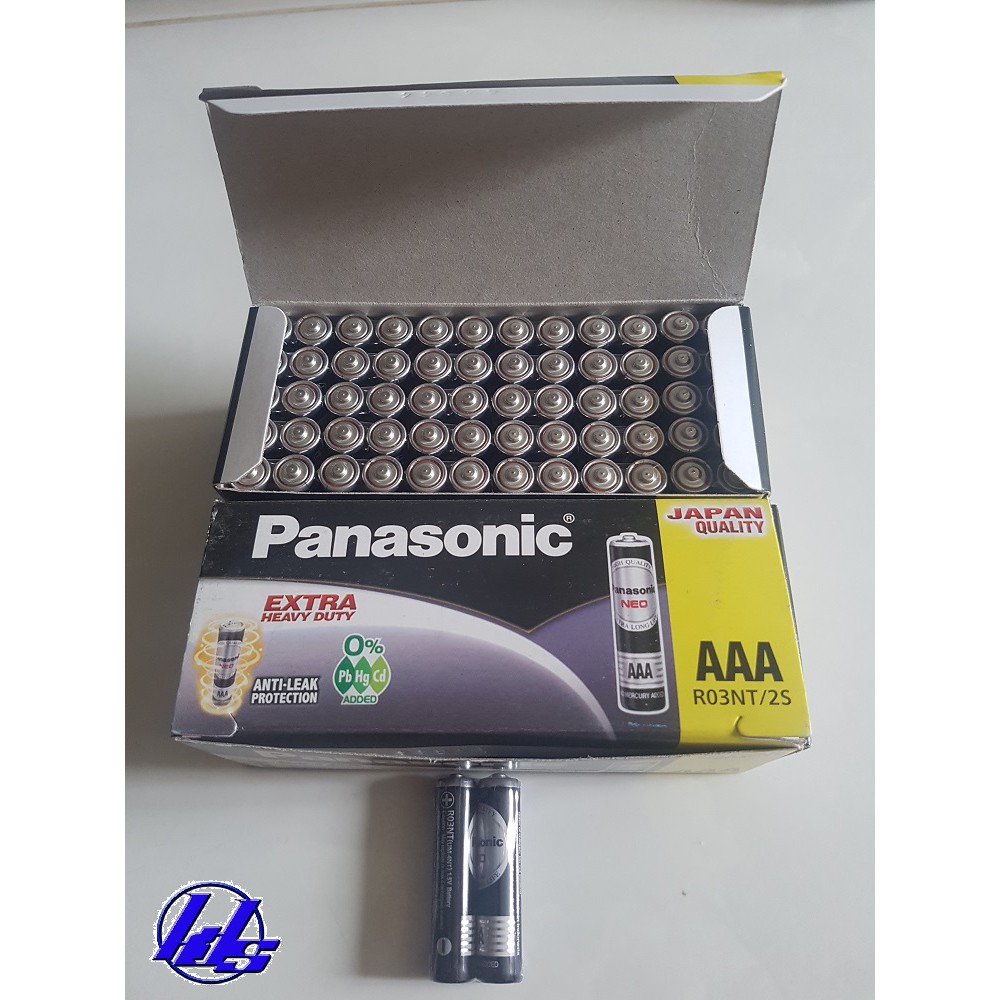 Pin AAA Panasonic NEO R03NT-2S Extra Heavy Duty - Hộp 60 viên